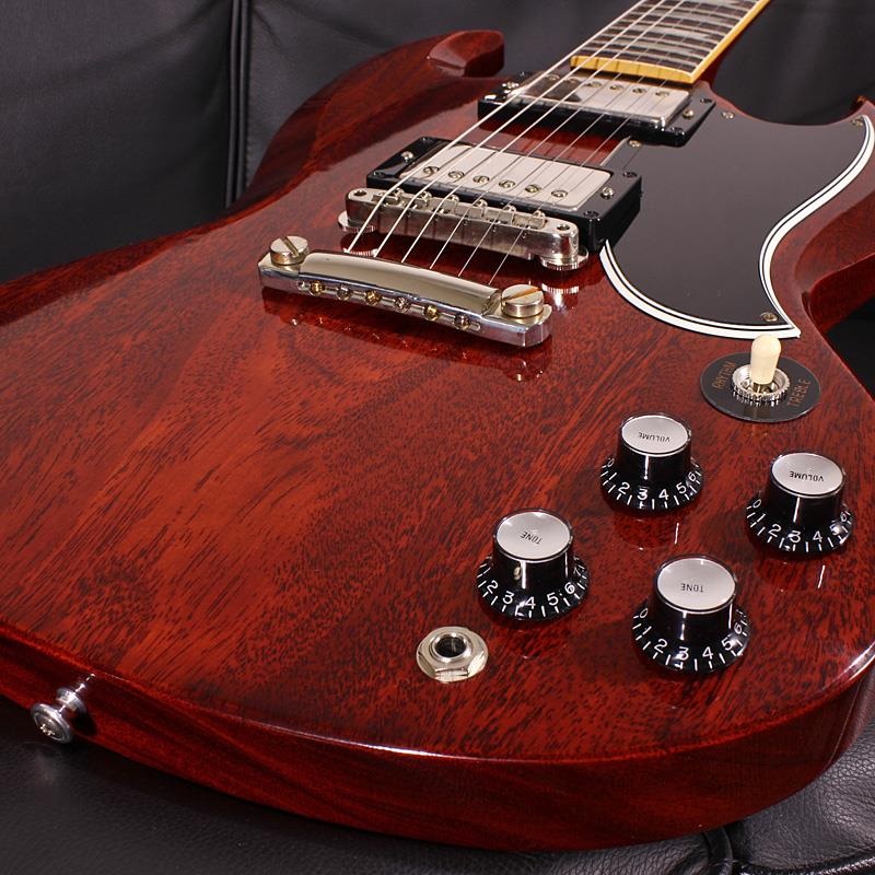 Gibson 1961 Les Paul SG Standard Reissue Stop Bar VOS Cherry Red SN. 501931 画像3