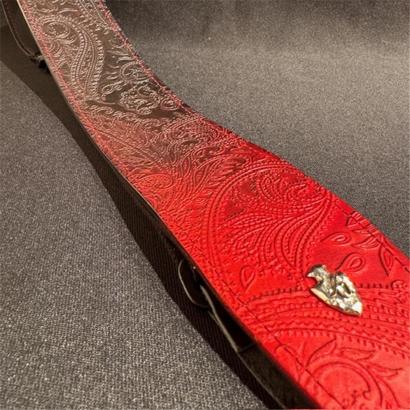 Grande uomo CS L-Slide Strap G-Premium Paisley Dark Cherry 画像1