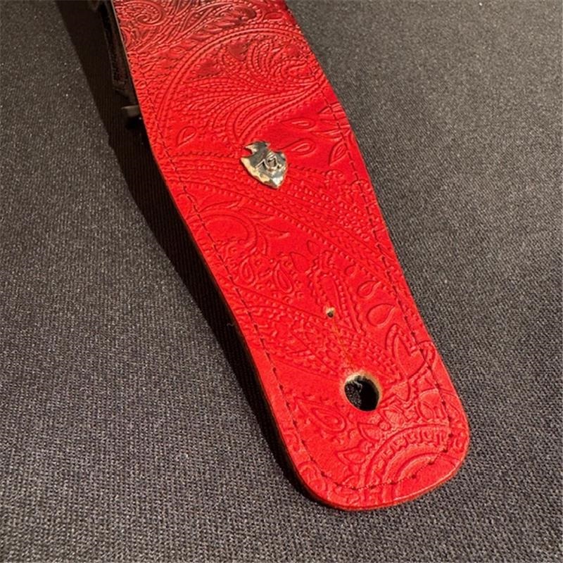 Grande uomo CS L-Slide Strap G-Premium Paisley Dark Cherry 画像2