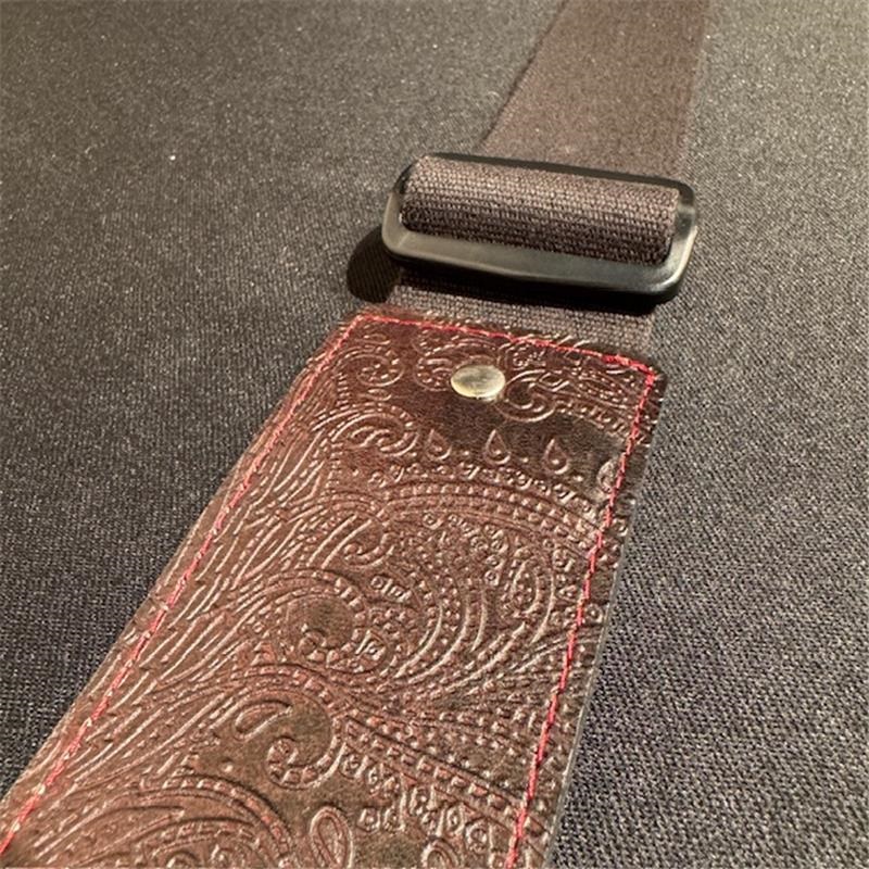 Grande uomo CS L-Slide Strap G-Premium Paisley Dark Cherry 画像3