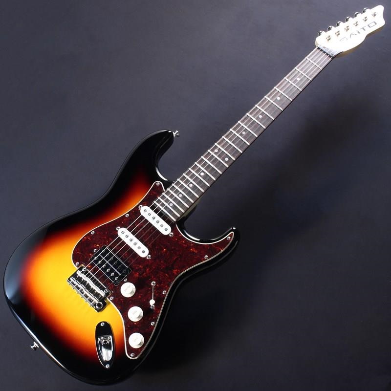 SAITO Guitars 【7/19　11時から店頭先行販売開始】S-622CS Heritage (3Tone Burst/Tortoise Shell) #252990【特価】 画像1