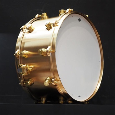 dw USED 中古 MFG True-Cast Snare Drum 14×7 [Sand-Cast，Machined Bell Bronze Shell and Hardware/No.050 of 100/専用ハードケース付属] 画像3