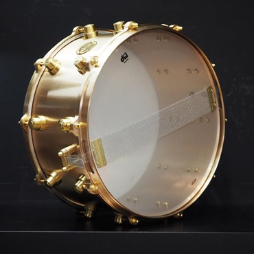 dw USED 中古 MFG True-Cast Snare Drum 14×7 [Sand-Cast，Machined Bell Bronze Shell and Hardware/No.050 of 100/専用ハードケース付属] 画像4