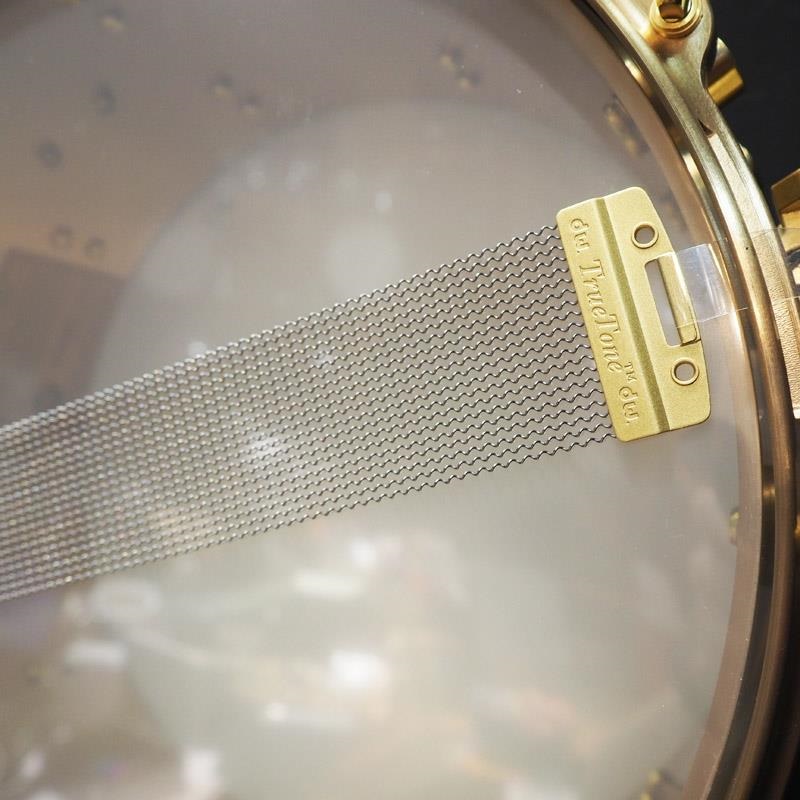 dw USED 中古 MFG True-Cast Snare Drum 14×7 [Sand-Cast，Machined Bell Bronze Shell and Hardware/No.050 of 100/専用ハードケース付属] 画像8