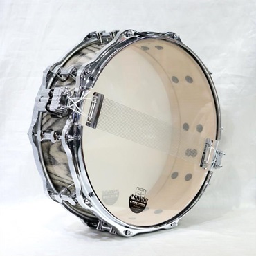 SONOR PL-1405SDWD SNT [PROLITE Series Maple 14''×5'' / Die-Cast Hoop - スノー・タイガー]【店頭展示特価品】 画像6