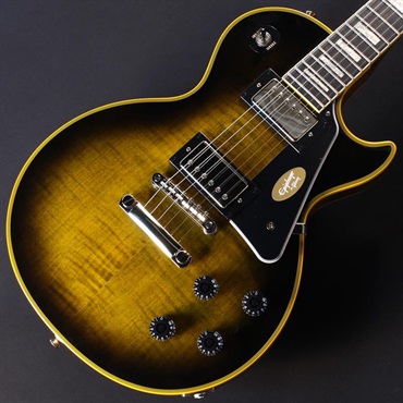 Epiphone Les Paul Custom Widow (Yellow Burst)【Epiphoneピックケースプレゼント】 画像2