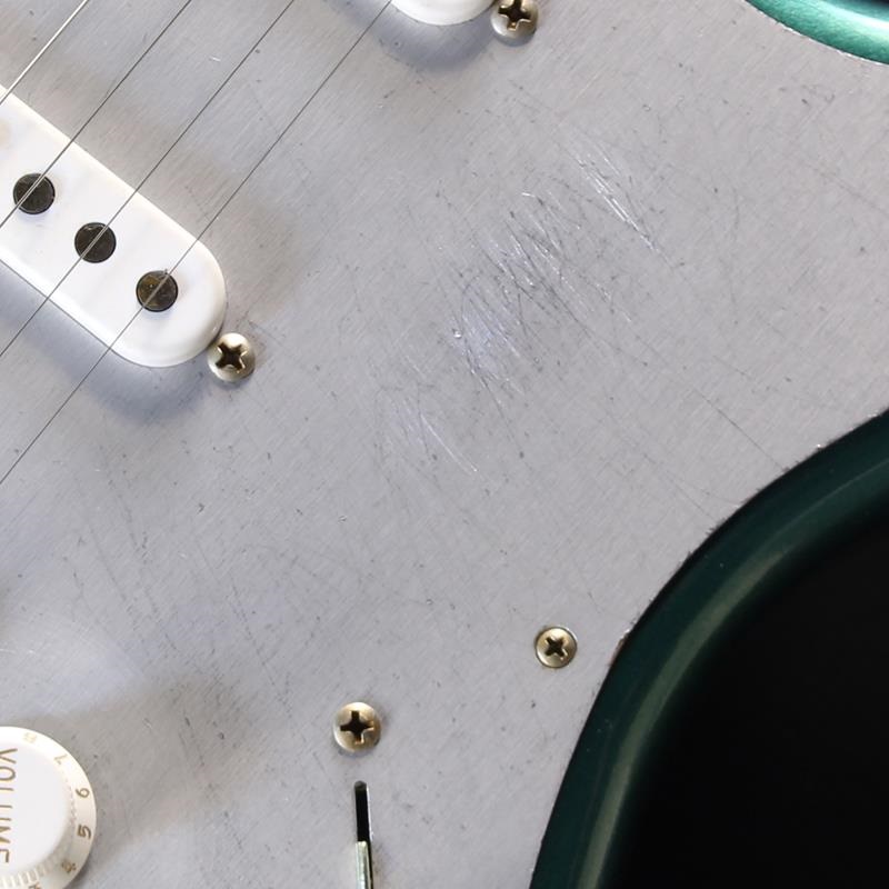 Fender Custom Shop IKEBE 50th Anniversary 1955 Stratocaster Journeyman Relic Metallic Green #R143541 画像7