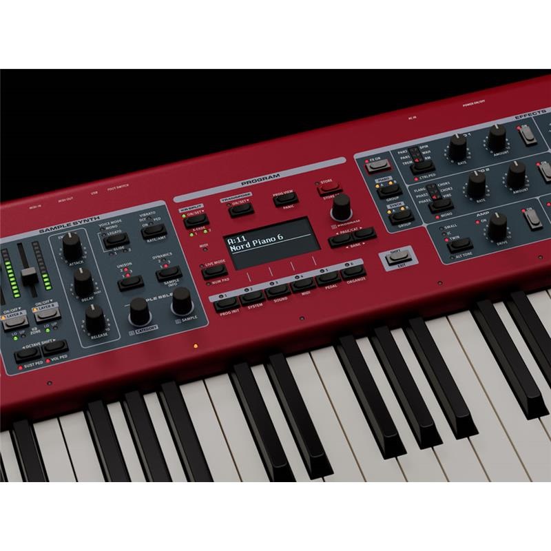 Nord（CLAVIA） Nord Piano 6 73 (ノード)(73鍵)(ステージピアノ)(トリプルセンサー鍵盤)(Nord Piano6)※配送事項要ご確認 画像5