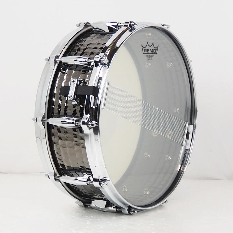 GRETSCH 【史上最大決算セール】S1-0514-BSH [Full Range Snare Drum / Hammered Black Steel 14×5]【店頭展示特価品】 画像4