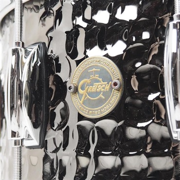 GRETSCH 【創業50周年大決算SALE】S1-6514-BSH [Full Range Snare Drum / Hammered Black Steel 14×6.5]【店頭展示特価品】 画像2
