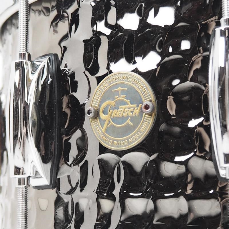 GRETSCH 【創業50周年大決算SALE】S1-6514-BSH [Full Range Snare Drum / Hammered Black Steel 14×6.5]【店頭展示特価品】 画像2