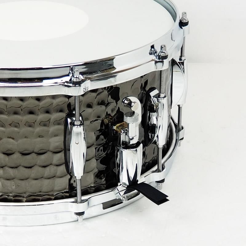 GRETSCH 【創業50周年大決算SALE】S1-6514-BSH [Full Range Snare Drum / Hammered Black Steel 14×6.5]【店頭展示特価品】 画像5