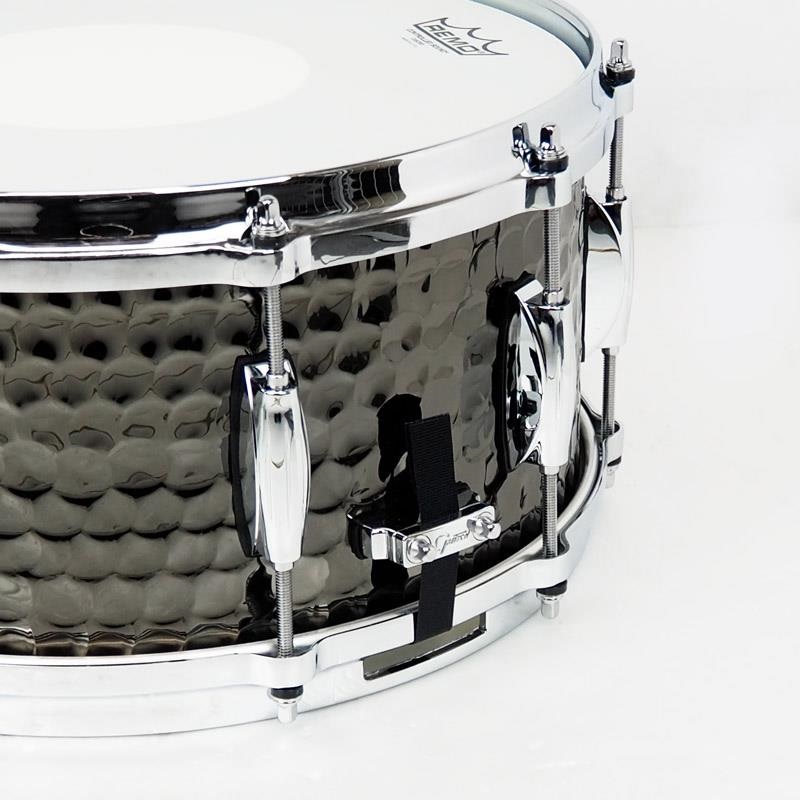 GRETSCH 【創業50周年大決算SALE】S1-6514-BSH [Full Range Snare Drum / Hammered Black Steel 14×6.5]【店頭展示特価品】 画像6
