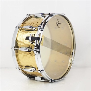 GRETSCH GRETSCH 【創業50周年大決算SALE】S1-6514-BRH [Full Range Snare Drum / Hammered Brass 14×6.5]【店頭展示特価品】 画像4