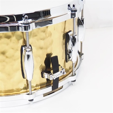 GRETSCH GRETSCH 【創業50周年大決算SALE】S1-6514-BRH [Full Range Snare Drum / Hammered Brass 14×6.5]【店頭展示特価品】 画像6