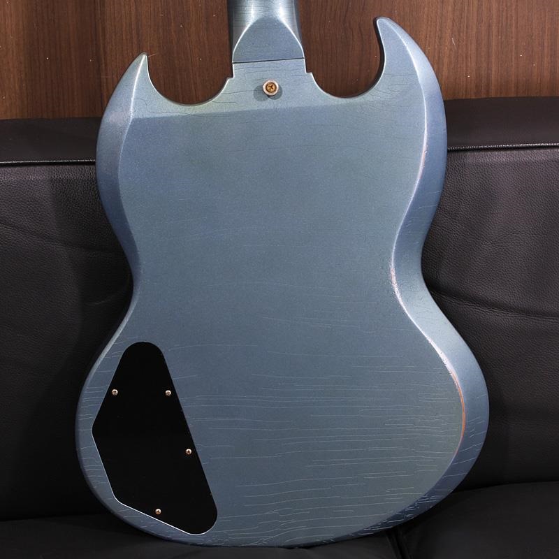 Gibson Murphy Lab 1964 SG Standard Reissue with Maestro Vibrola Light Aged Pelham Blue SN. 501504 画像7