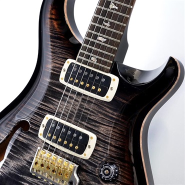 P.R.S. Limited PRS 40th Anniversary Custom 24-08 Semi-Hollow Limited Edition (Charcoal Tri-Color Burst) SN.0400138 画像3