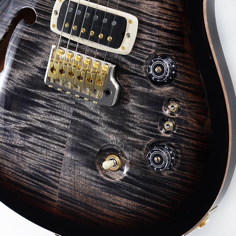 P.R.S. Limited PRS 40th Anniversary Custom 24-08 Semi-Hollow Limited Edition (Charcoal Tri-Color Burst) SN.0400138 画像4