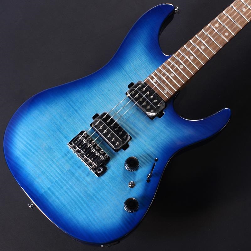 Ibanez AZ Standard AZ24S1F-TXB (Transparent Turquoise Burst) #5N250500159 画像2