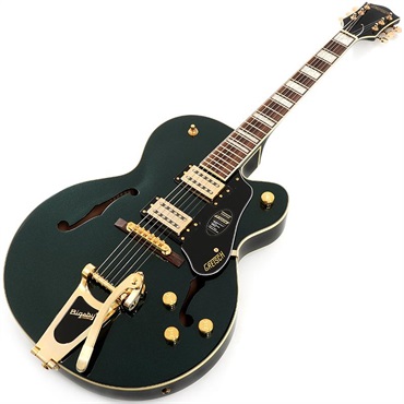 GRETSCH G2420TG Streamliner Hollow Body with Bigsby LTD Broad'Tron BT-3S Pickups (Cadillac Green) 画像1