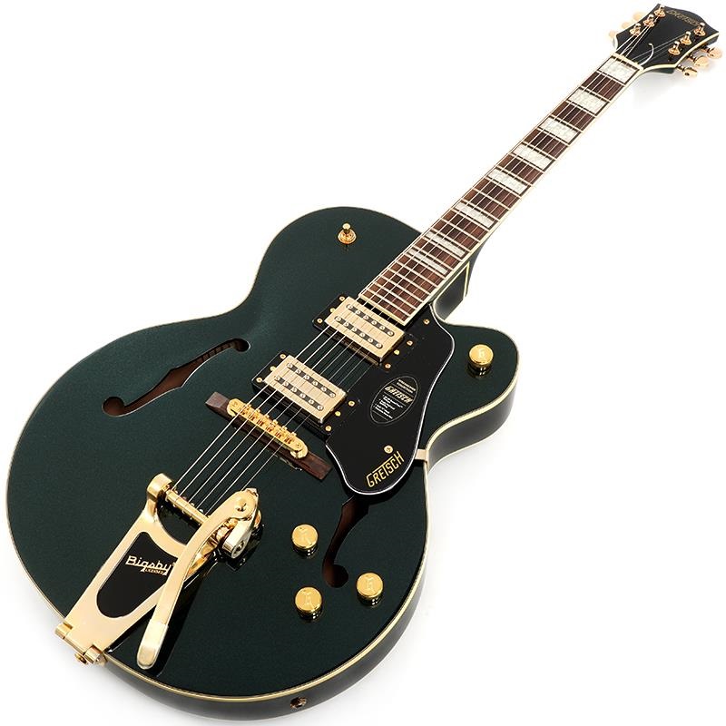 GRETSCH G2420TG Streamliner Hollow Body with Bigsby LTD Broad'Tron BT-3S Pickups (Cadillac Green) 画像1