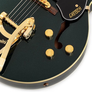GRETSCH G2420TG Streamliner Hollow Body with Bigsby LTD Broad'Tron BT-3S Pickups (Cadillac Green) 画像4