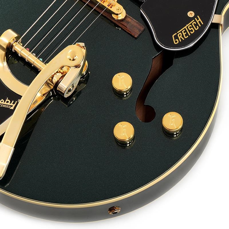 GRETSCH G2420TG Streamliner Hollow Body with Bigsby LTD Broad'Tron BT-3S Pickups (Cadillac Green) 画像4