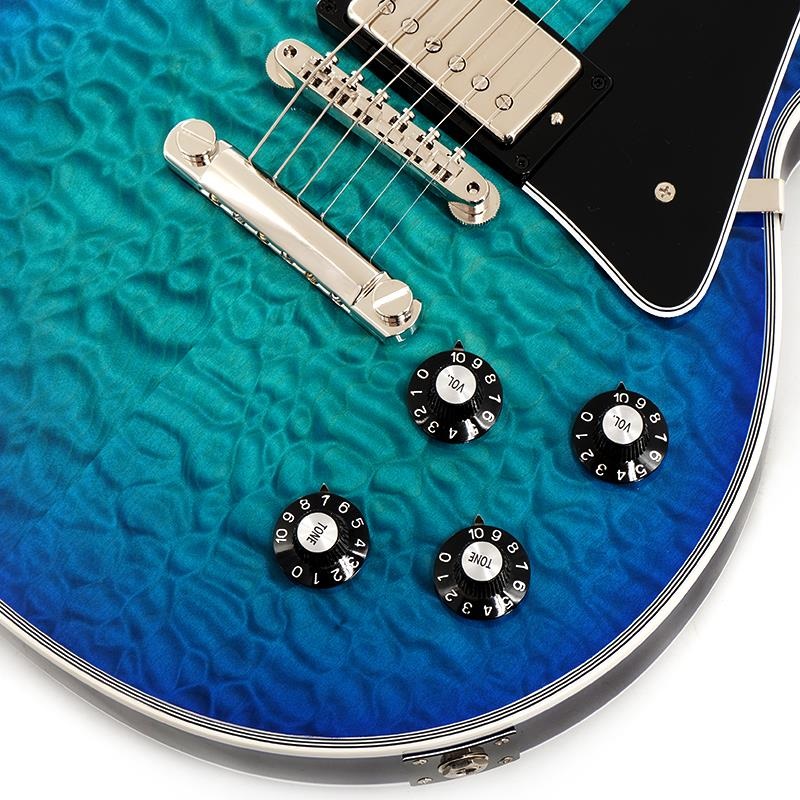 Gibson 1968 Les Paul Custom 7A Quilt Top Gloss (Trans Blue) 【S/N 504988】 画像4