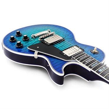 Gibson 1968 Les Paul Custom 7A Quilt Top Gloss (Trans Blue) 【S/N 504988】 画像8