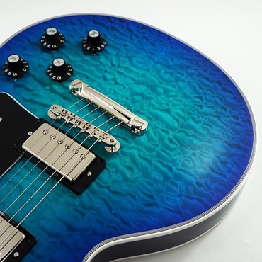 Gibson 1968 Les Paul Custom 7A Quilt Top Gloss (Trans Blue) 【S/N 504988】 画像9