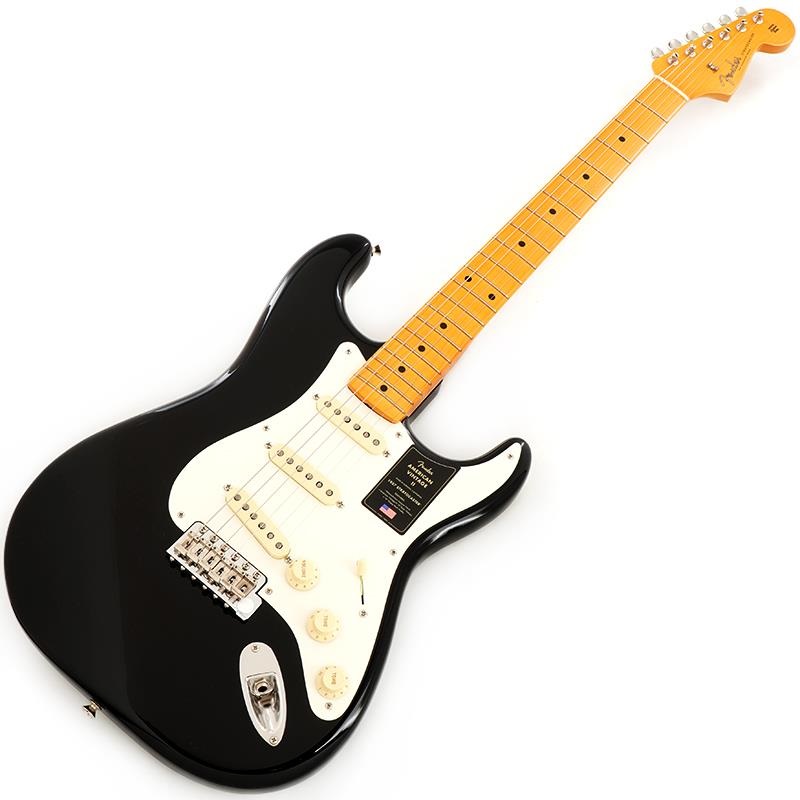 Fender USA American Vintage II 1957 Stratocaster (Black/Maple) 【特価】 画像1