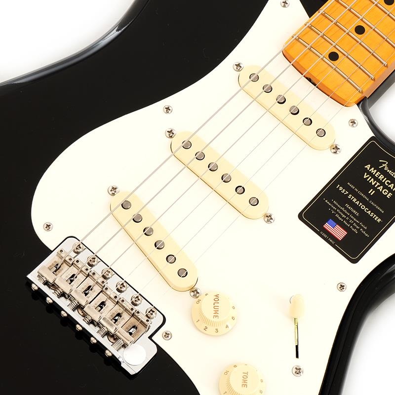 Fender USA American Vintage II 1957 Stratocaster (Black/Maple) 【特価】 画像3