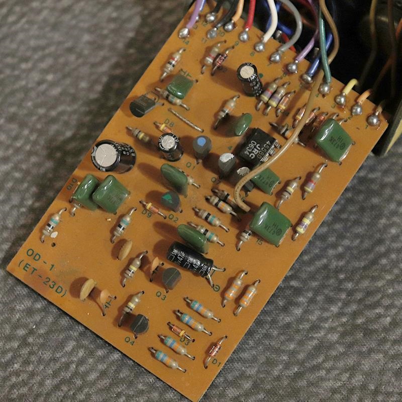 BOSS VINTAGE OD-1 Over Drive Long Dash Silver Screw '81 画像4
