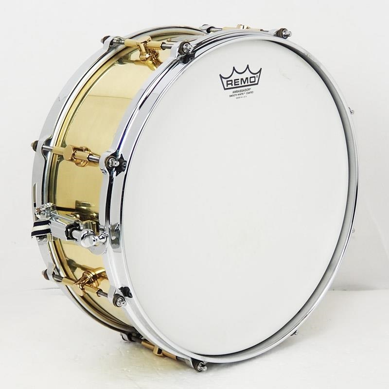 CANOPUS USED 中古 The Brass Snare Drum 14×5.5 画像3