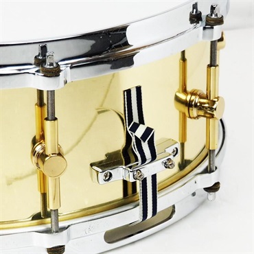 CANOPUS USED 中古 The Brass Snare Drum 14×5.5 画像6