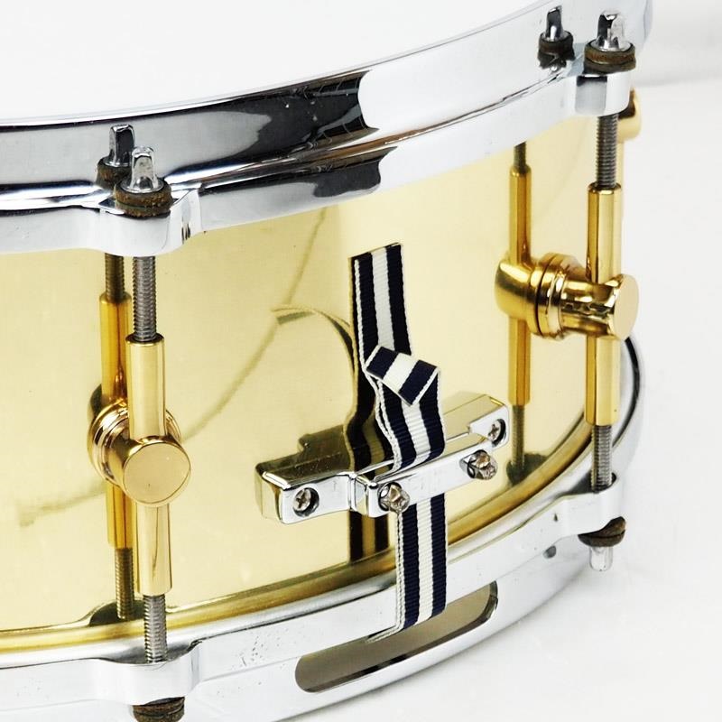 CANOPUS USED 中古 The Brass Snare Drum 14×5.5 画像6