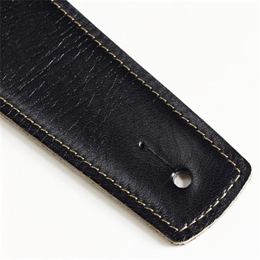 Grande uomo 茶芯レザーストラップ [Black/Cream] 画像2