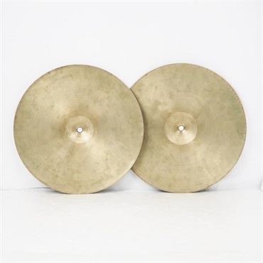Zildjian VINTAGE 60s A Zildjian HiHat 14 Pair [Top:906g/Bottom:926g] 画像1