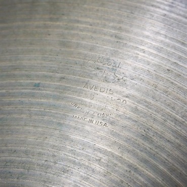 Zildjian VINTAGE 60s A Zildjian HiHat 14 Pair [Top:906g/Bottom:926g] 画像3