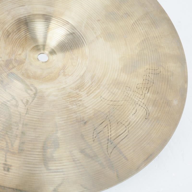 Zildjian VINTAGE 70s A Zildjian New Beat HiHat 14 pair [Top:998g/Bottom:1458g] 画像10