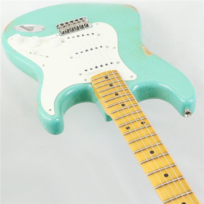 Fender Custom Shop 1955 Stratocaster HT Relic w/ Closet Classic Hardware (Aged Seafoam Green Sparkle) [SN.CZ585768] 【IKEBE Order Model】 画像4