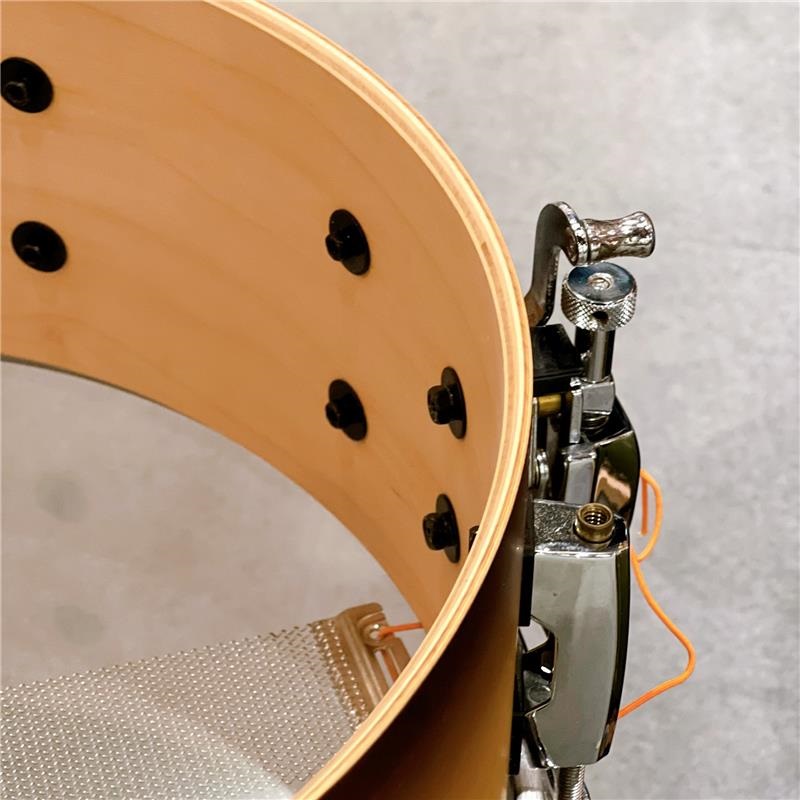 Pearl USED 中古品 MCT1455S/C #351  [Masters Maple Complete -MCT- Snare Drum 14×5.5 / Satin Natural Burst] 画像4