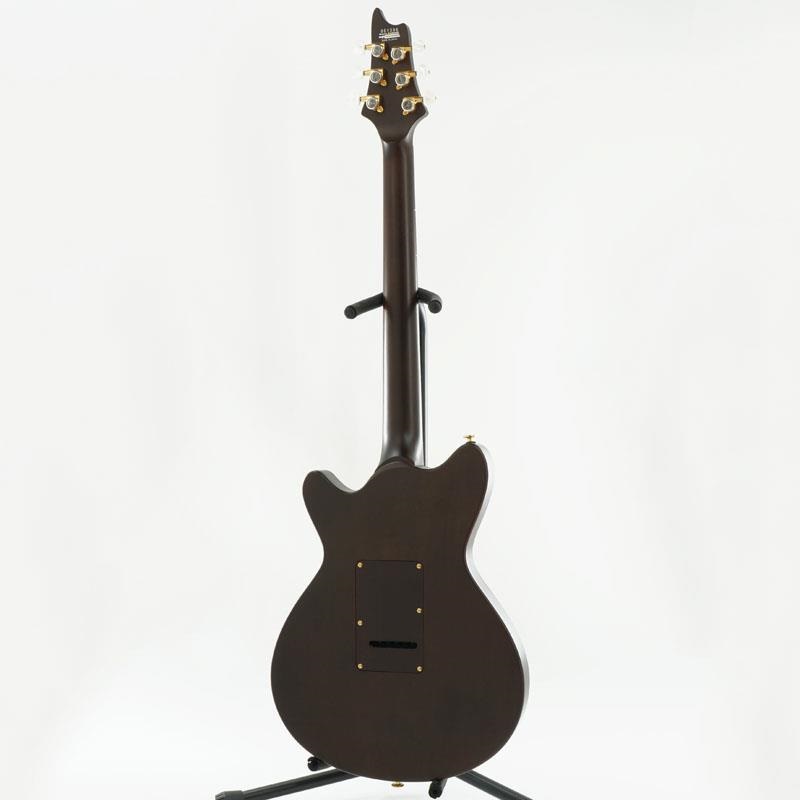 T’s Guitars USED 中古 Arc-Hollow VS100N Burl Maple (Charcoal Burst Mat/Ebony)［SN. 051396］ 画像3