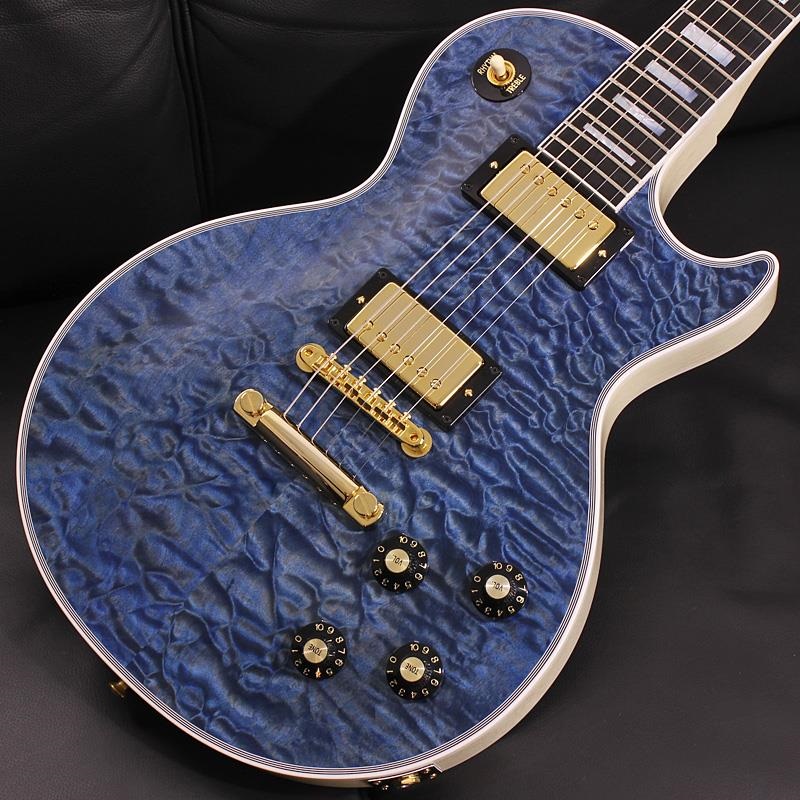 Gibson 1968 Les Paul Custom 5A Quilt Maple Top Gloss Cobalt Trans Blue SN. 502578 画像2