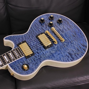 Gibson 1968 Les Paul Custom 5A Quilt Maple Top Gloss Cobalt Trans Blue SN. 502578 画像4