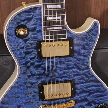 Gibson 1968 Les Paul Custom 5A Quilt Maple Top Gloss Cobalt Trans Blue SN. 502578 画像5