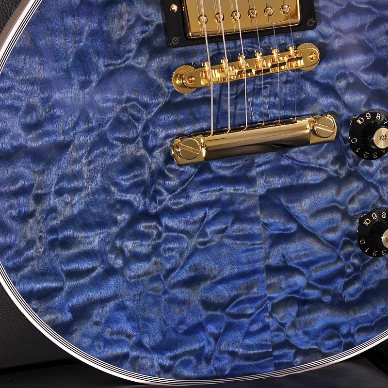 Gibson 1968 Les Paul Custom 5A Quilt Maple Top Gloss Cobalt Trans Blue SN. 502578 画像6