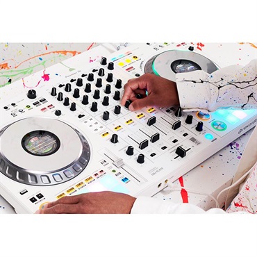 Pioneer DJ DDJ-FLX10-W 【ご購入特典 / PCスタンドプレゼント！】【無償ダウンロード版rekordbox/Serato DJ Pro対応】【パイオニアディージェー】 画像7
