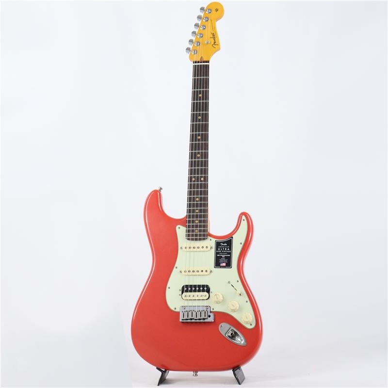 Fender USA American Ultra Luxe Vintage '60s Stratocaster HSS (Fiesta Red/Rosewood) 画像1
