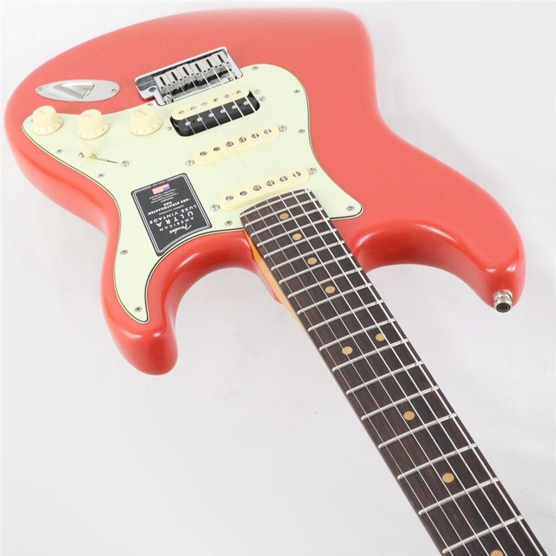 Fender USA American Ultra Luxe Vintage '60s Stratocaster HSS (Fiesta Red/Rosewood) 画像4